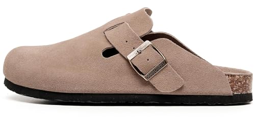 Image of Clogs For Women, Womens Clogs- Mules House Slipers With Arch Support And Adjustable Buckle