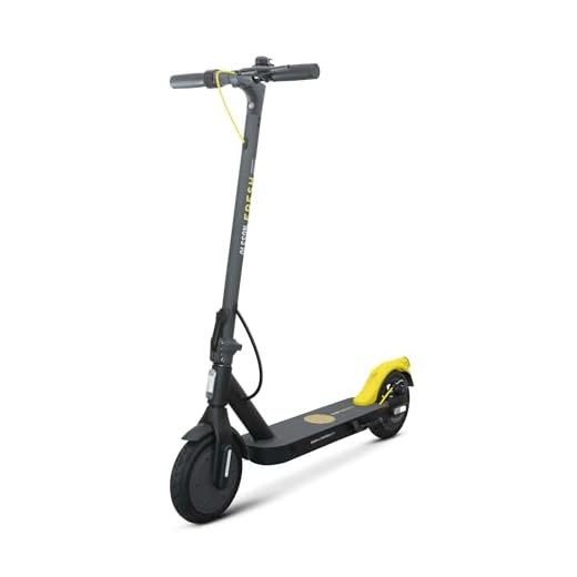 OLSSON Patinete eléctrico Fresh Neon certificacion DGT 2024 Motor 350W 36V 500W PT máx - Batería 6000 mAh 25km de autonomía - Ruedas hinchables 8,5" - Luces LED, Freno ABS + Disco - suspensión