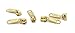 Zipper Repair Kit Solution Metal YKK® Assorted Brass Sliders ~Easy Container Storage Sets of #4.5, #5, and #10 Include #4.5, #5 and #10 Top & Bottom Stops Both (Made in USA) 23 Sets