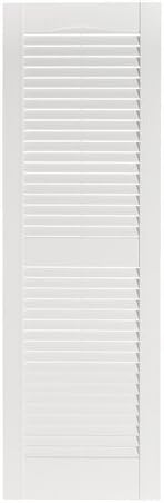 Premier Louver Exterior Decorative Shutter, Paintable - 15 x 55 in.