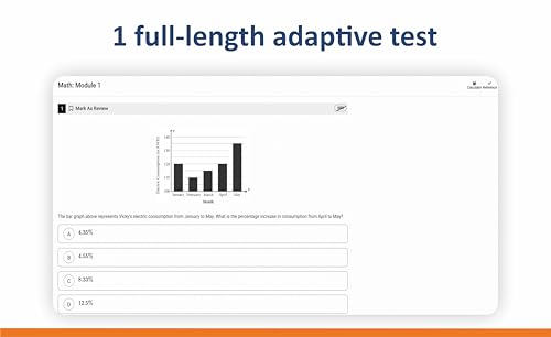 Image of Digital SAT Practice Tests: 900+ SAT Practice Questions | 5 Full-Length Tests with Detailed Explanations, Adaptive Online Tests & Free Scoring Tool for 2026 Exam