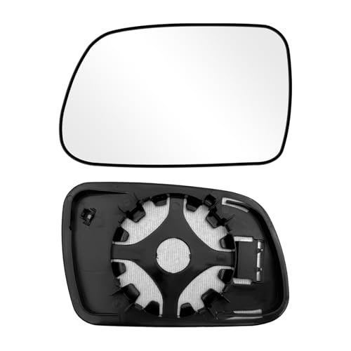 Altsbaos 1PCS Compatible con Peugeot 307 Cristal Espejo Retrovisor 2001-2007 Calefactable con 407 Vidrio