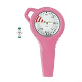 Professionelles Tauchluftmessgerät mit drehbarem Design und leuchtendem Zifferblatt für 0–350 Barzylinder, Gelb (Rosa)