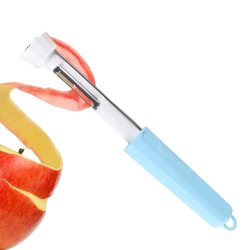 Acunny Peladores De Patatas | Nucleo Extraccion 2 En 1 Antideslizante Acero Inoxidable | Quitanúcleos de Verduras Extraíble - Para Hogar Cocina Exterior Picnic Cocinar Mujeres Hombres Bartender