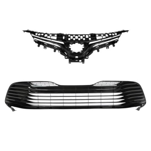 Garniture de grille supérieure et inférieure pour pare-chocs avant XLE 2018-2020 TO1200420
