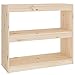 vidaXL Libreria/Divisorio 80x30x71,5 cm in Legno Massello di Pino