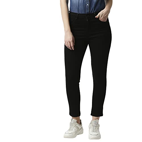 Image of Pepe Jeans Women's Dion Skinny Fit High Waist Ankle Length Jeans