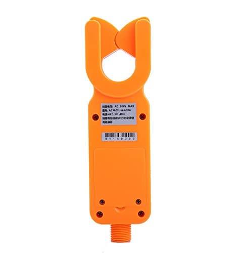 Rear view of the ETCR9100 Clamp Current Meter