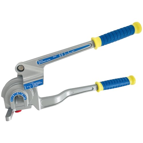 Socpuro チューブベンダー 6mm/10mm/12mm 3in1 銅管ベンダー 180°に曲げる 銅 アルミ 真鍮 薄鋼 軟質金属 パイプベンダー 曲げ加工 手動 パイプ曲げ エアコン配管 全長40cm テコ原理 使いやすい