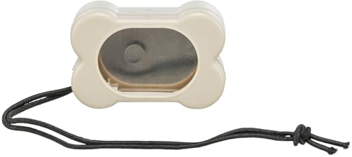 TRIXIE Basic Clicker - Click-Ton einstellbar - mit Elastikband - Kunststoff/Metall - diverse Farben - zufällige Auswahl - 2289