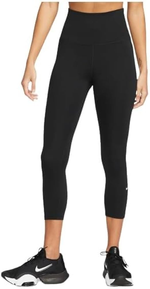 nike black cropped leggings