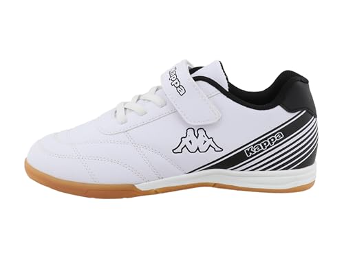 Kappa 95K0783001 Sneaker, White-Black, 36 EU