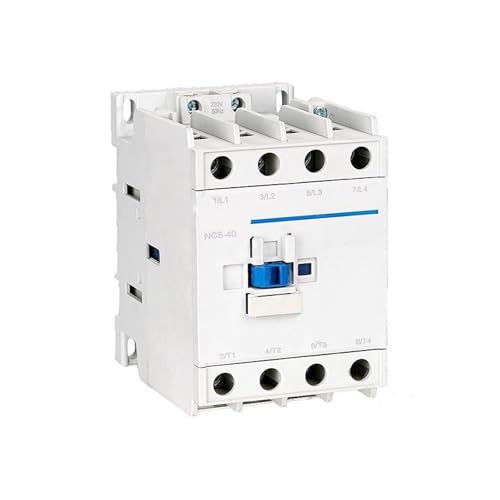 Contactor de CA NC8-40 220V con alta capacidad de corte y bobina de baja pérdida
