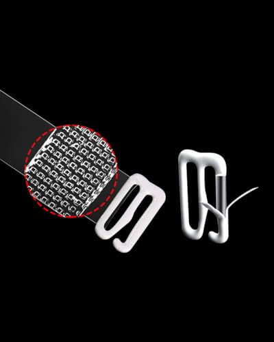 MUSSIN Clear Bra Straps 3 Pairs Invisible Bra Straps Adjustable Shoulder Bra Strap Non-Slip Transparent Bra Straps2