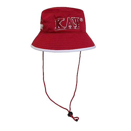 Kappa Alpha Psi Floppy Bucket Hat Red
