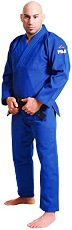 FUJI All-Around Brazilian Style Jiu Jitsu Uniform, Blue, Size A2
