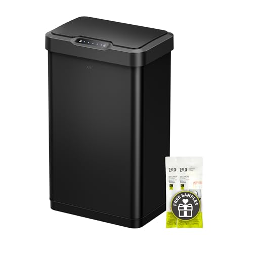 EKO Mirage-T 50 Liter / 13.2 Gallon Touchless Rectangular Motion ...