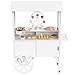 GDLF Candy Cart for Party - Cake Stand - Dessert Cart with Wheels & Storage Cabinet for Wedding, Baby Shower, Birthday & Party Decor