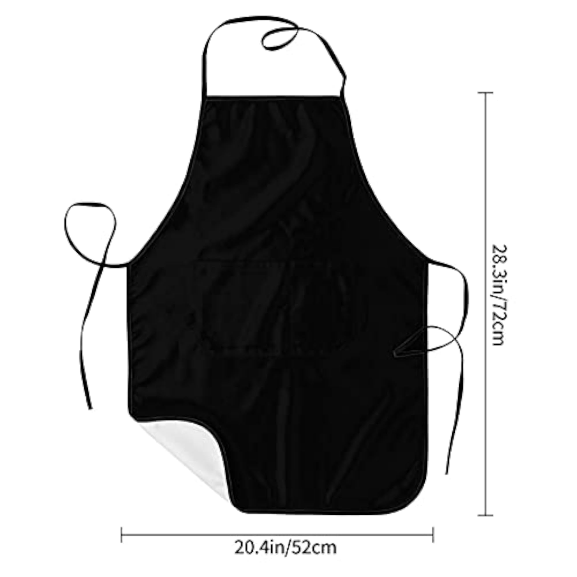 Personalized Chef Cooking Apron with Pocket for Men & Women