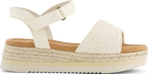 TOMS - Youth Diana Sandals, Color Natural Moroccan Crochet, Size: 12 M US Little Kid