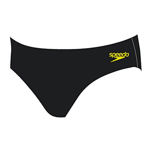 Speedo Logo Sports 7 cm Brief Swimming Costume Adult, Men's, Sports Logo 7Cm Brief, Nero (Charcoal)