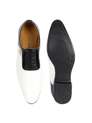 Image of AADI Men's Synthetic Leather Derby Formal Shoes