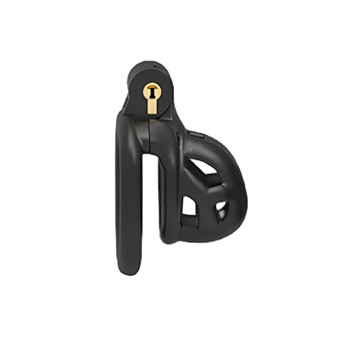 貞操帯 男性貞操ロックアップグレード版ミニタイプ マンバ 男性貞操デバイスコック 貞操ケージ SM 付き4 コック リング 大人のおもちゃ - 画像5