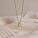 Amicon Gold Layered Necklaces for Women,Dainty 14k Gold Plated Stackable Pearl Choker Necklaces for Women,Trendy Layering Pendant Jewelry Set Gifts
