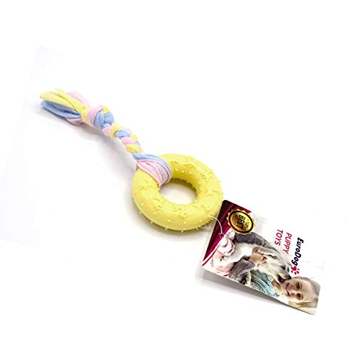 Puppy Sarı Ufak Halka Diş Kaşıma Oyuncağı 16cm