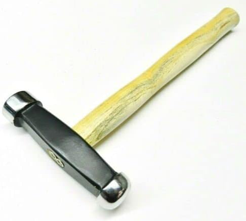 Embossing Hammer Rounded and Domed Face Forming Repousse Silversmith's 480 Gram for Jewelry Metalsmith Hammers for Metalwork for Silversmith Goldsmith Metal Forming Jewelry Making Tool By JTS