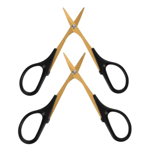 Milisten 2 Piezas Tijeras para Recorte y Reparación de Carrocerías RC Herramientas de Precisión para Aviones Coches y Camiones Modelismo