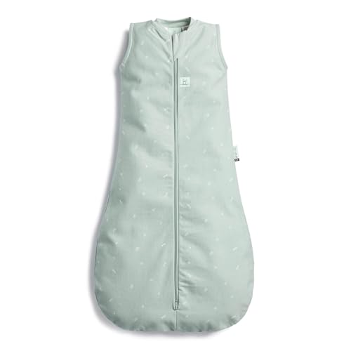 Image of ergoPouch Jersey Sleeping Bag 0.2 TOG - Arms-Out Baby Sleep Sack, Ideal Transition from Swaddling, Slim Fit Keeps Baby Secure & Comfortable, Soft Breathable Fabric (8-24 Months, Sage)