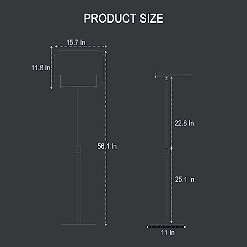 Soporte para libros regulable con base de madera, ideal para leer sin manos 7