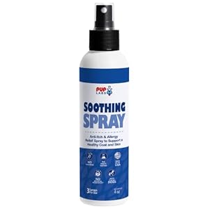 Soothing spray natural moisturizer flushes out root cause of itching and scratching hot spot relief for dogs with bioflavin extract made for all dogs and in the usa 4 fluid ounces  urban country home decor
