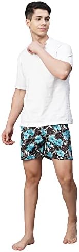 - Ultra-Comfortable Men's Boxer Pants (Pack of 3) - 100% Cotton Material with A Stylish Print - Soft and Stretchy Elastic Waist Band - Dynamic Movement and Hardwearing Stitching