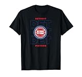 NBA - Detroit Pistons Stacked City Logo T-Shirt