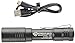 Streamlight 66210 MegaStream USB 1800-Lumen 26000-Candela Rechargeable EDC Flashlight Includes Rechargeable Battery, USB-C Cable, and Holster, Black