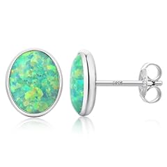 C: Oval-Green-Silver