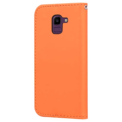 Greaked para Samsung A10/A20/A30/A50/A50S/A30S/J6 2018/A750/A7 2018 Capa protetora de couro PU com c