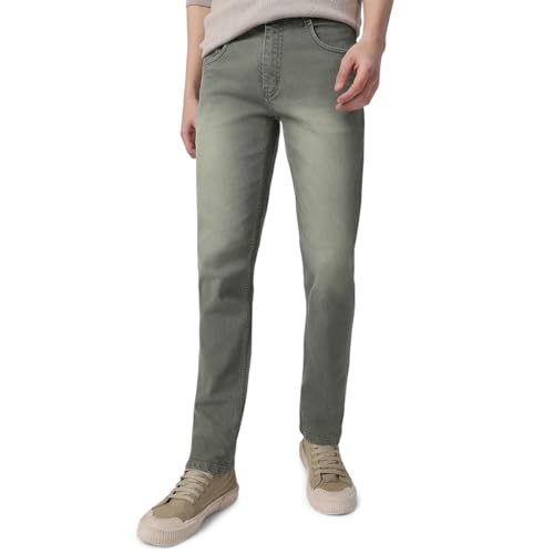 Image of Neostreak Men's Regular Fit Heavy Washed Jeans Stretchable