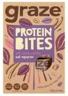 Graze Protein Bites Cocoa Vanilla Oat Squares 120g (4x30g) Pack of 4