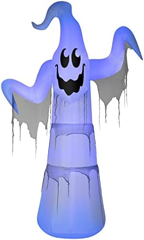 Gemmy Giant Floating Ghost 12-Foot Lightshow Airblown Inflatable ...
