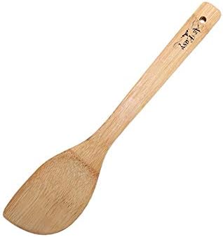 New Premium Bamboo Kitchen Utensil Tool Set of Spoons Spatula Turner kitchenware Heat Resistant Gadget eco-Friendly Natural Wooden Made Kitchen Ware Pack 4