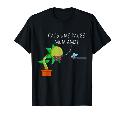 Vénus Plante Carnivore Dionée Attrappe-mouche Botanique T-Shirt