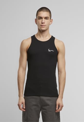 Karl Kani Chest Signature Essential Waffle Tanktop M Black - 5