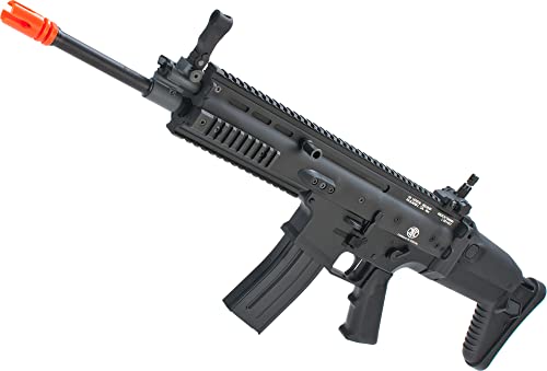 Evike Airsoft - Cybergun FN Herstal Licensed Metal Scar Light Airsoft AEG Rifle by VFC (Model: Standard/Black)