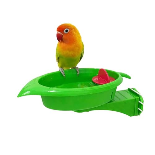 YUGSHNKFC Jouet interactif pour Oiseaux en Miroir de tournesols avec Bol d ' Alimentation et mangeoire de Bain pour perchoir, Station de Jeu, pour Oiseaux de Compagnie, Petit Oiseau, Plateau de – vue 6