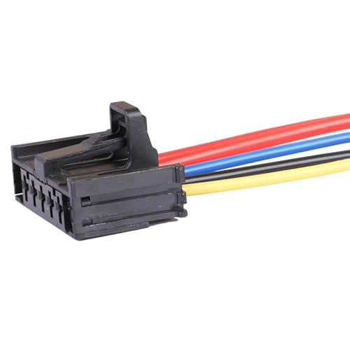 Twowinds - Conector Resistencia Calefacción 77364061 Compatible con Alfa Mito; Fiat Punto, Dobló, Ducato; Peugeot Boxer; Opel Corsa, Jumper - Ventilación