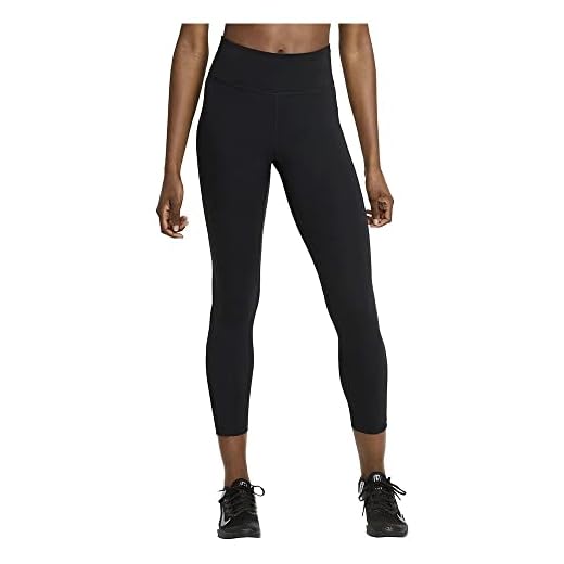 Nike DD0249 W NK ONE DF MR 7/8 TGT Leggings women's black/white M