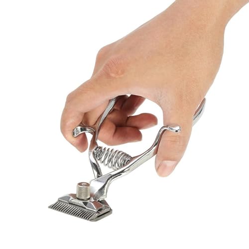 Tondeuses à cheveux manuelles - tondeuse à cheveux de barbier en acier inoxydable